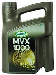Yacco MVX 1000 4T 10W-50, 4л.