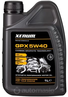 Акція_Xenum GPX 5W-40 | Graphite, 1л