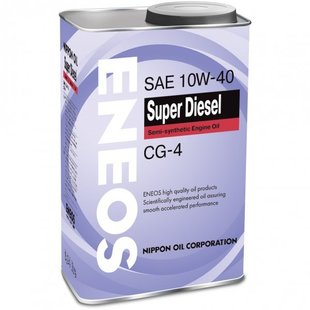 ENEOS SUPER DIESEL CG-4 10W-40, 1л.