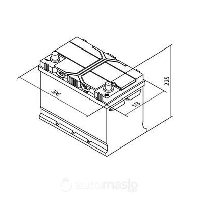 Автомобильный аккумулятор BOSCH S4 028 12V 95Ah 830A (0092S40280)