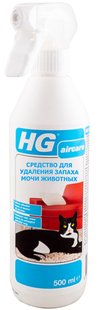 Средство HG для удаления запаха мочи животных 500мл