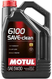 Motul 6100 Save-clean 5W-30, 5л.