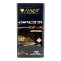 Моторное масло FUSION Semy Syntetic 10W40 5L METAL