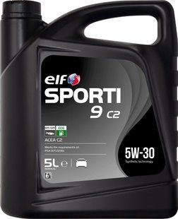 ELF Sporti 9 C2 5W-30, 5л.