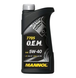 Mannol 7705 O.E.M. 5W-40, 1л.