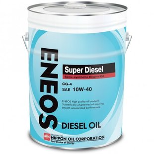 ENEOS SUPER DIESEL CG-4 10W-40, 20л.