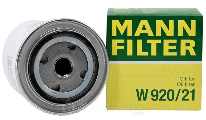 Масляний фільтр MANN W 920/21