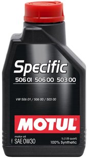 Motul Specific 506.01/506.00/503.00 0W-30, 1л.