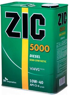 ZIC 5000 10W-40, 4л.