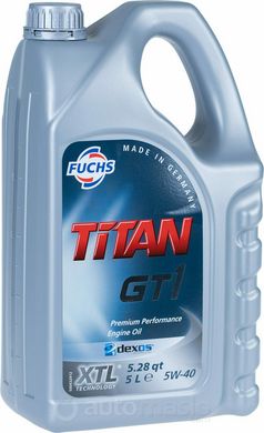 FUCHS TITAN GT 1 5W-40 5л
