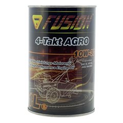 Моторное масло для мотоблоков FUSION 4-Таkt Agro 10W30 1L metal