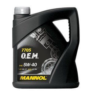 Mannol 7705 O.E.M. 5W-40, 4л.