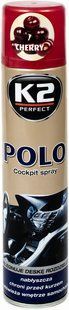 K2 POLO COCKPIT 300ml Поліроль д/панелі (вишня)