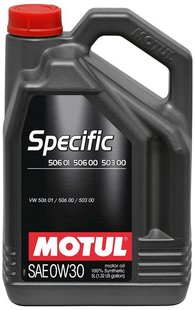 Motul Specific 506.01/506.00/503.00 0W-30, 5л.