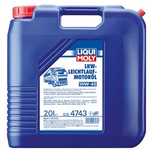 Liqui Moly LKW Leichtlauf-Motoroil 10W-40, 20л.