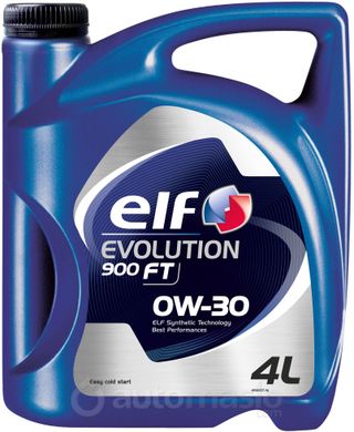 ELF EVOLUTION 900 FT 0W-30 4л.