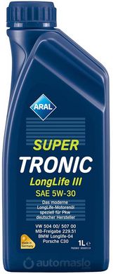 Aral SuperTronic Longlife III 5W-30, 1л.