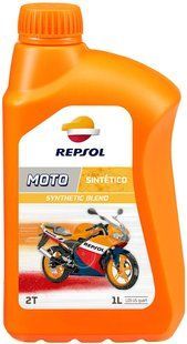 REPSOL MOTO SINTETICO 2T, 1л