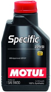 Motul Specific 229.51 5W-30, 1л.