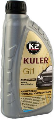 Антифриз-концентрат K2 KULER G11 синій, 1л T211N