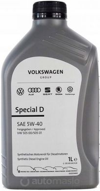 VAG Special D 5W-40, 1л.