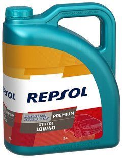 REPSOL PREMIUM GTI/TDI 10W40, 5л