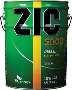 ZIC 5000 10W-40, 20л.