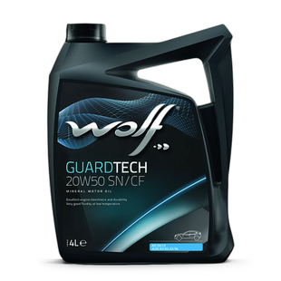 Wolf Guardtech 20W-50 SN/CF, 4л