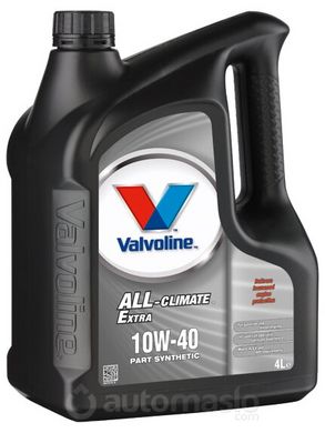 Valvoline All Climate Extra 10W-40, 4л.