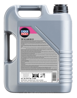 Liqui Moly Top Tec 6400 0W-20, 5л