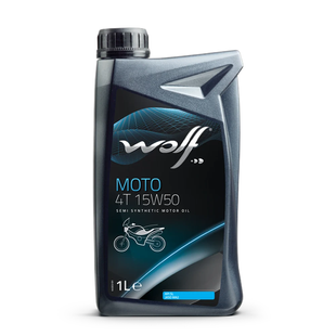 Wolf Moto 4T 15W-50, 1л