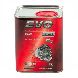 EVO E3 15W-40 SL/CF, 1л.