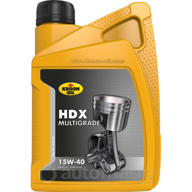 Kroon Oil HDX 15W-40, 1л.