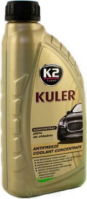 Антифриз-концентрат K2 KULER зелений, 1л T211Z