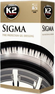 K2 SIGMA 500ml Гель для полірування та догляду за шинами