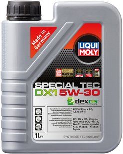 Liqui Moly Special Tec DX1 5W-30, 1л.