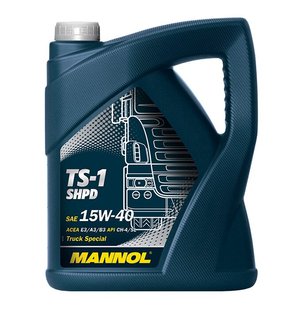 Mannol TS-1 TRUCK SPECIAL SHPD 15W-40, 5л.