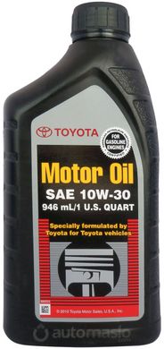 Toyota Motor Oil SN 10W-30, 0,946л.