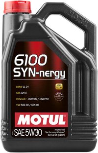 Motul 6100 Syn-nergy 5W-30, 5л.