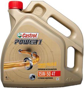 Castrol Power 1 4T 15W-50, 4л.