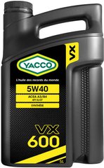 Yacco VX 600 5W-40, 5л.