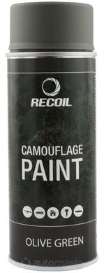 RecOil - Краска маскировочная аэрозольная - Зеленая олива, 400мл