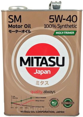 Mitasu SM/CF 5W-40, 4л.