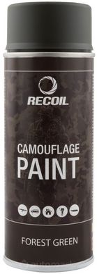 RecOil - Краска маскировочная аэрозольная - Зеленый лес, 400мл
