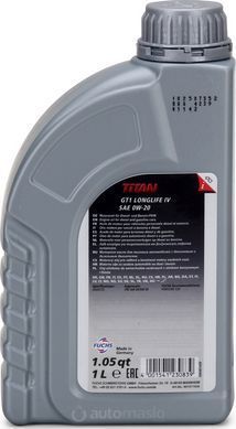 FUCHS TITAN GT 1 LONGLIFE IV SAE 0W-20 1л