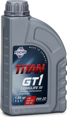 FUCHS TITAN GT 1 LONGLIFE IV SAE 0W-20 1л