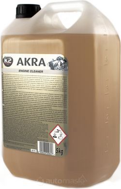 K2 AKRA 5L Средство для внешнего мытья двигателя (жидкость)