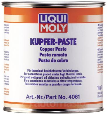 Liqui Moly Kupfer-Paste - медная паста, 1кг