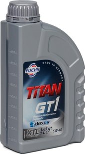 FUCHS TITAN GT1 5W-40, 1л. (601426490)