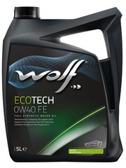 WOLF ECOTECH 0W-40 FE, 5л